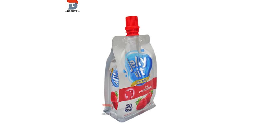 Manufacturing process of nozzle packaging bag