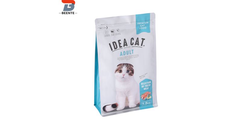 Production materials for pet food packaging bags