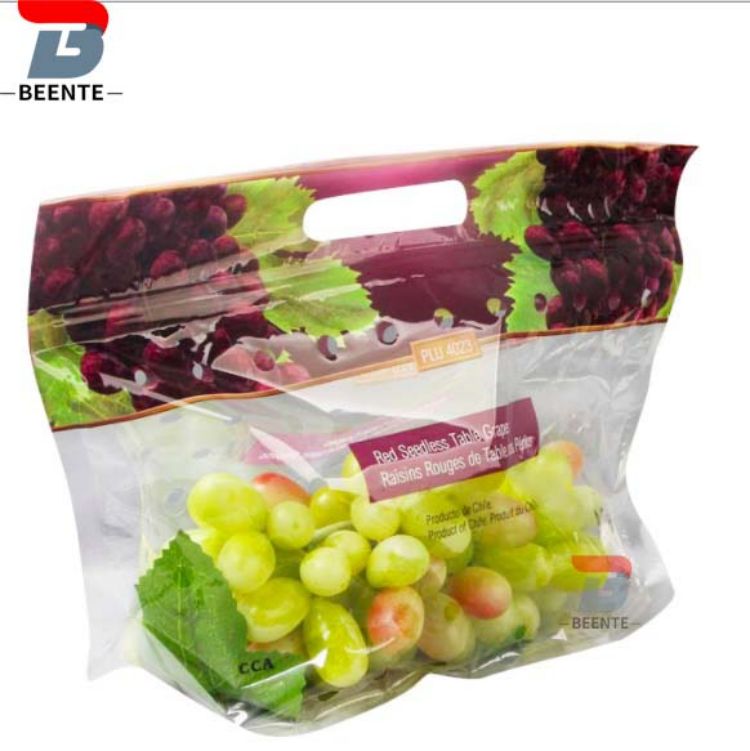 Plastic Bags for Grapes/Grapes Plastic Packaging Bags/Fruit Plastic Bags for Supermarket