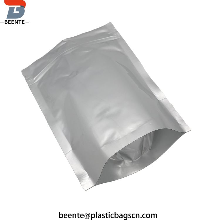 Silver Mylar Aluminum Foil Plastic Bag